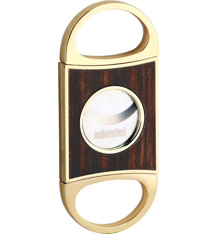 Cortador de lâmina dupla adorini 'Fusion' Golden Ebony