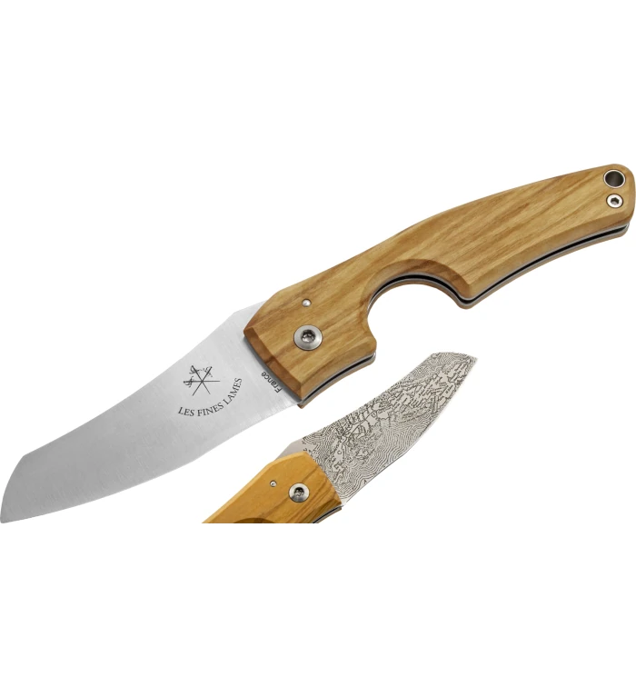 Faca para charuto Les Fines Lames Le Petit Compass Olive