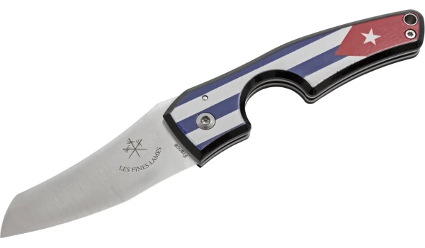 Faca para charuto escuro Les Fines Lames Le Petit Cuba