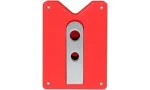 Furador de charutos Caseti com suporte vermelho