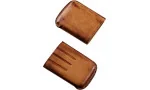 Caixa para cigarrilhas/charutos Angelo 4 couro conhaque