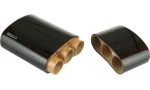 Estojo Siglo em ébano para 3 charutos Robusto