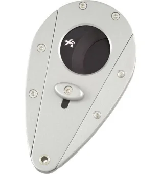 Cortador Xikar XI1 Cutter Silver com Lâminas Pretas