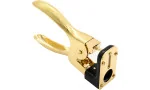 Cortador de charutos El Casco em ouro 23K preto M 765 LN