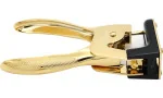 Cortador de charutos El Casco em ouro 23K preto M 765 LN