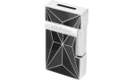Isqueiro Biggy Fire X Preto Cromado 025277 da S.T. Dupont