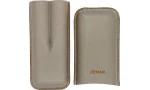 Estojo duplo de couro Jemar para charutos Edge Golf 464/2