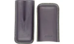 Estojo duplo de couro Jemar Edge Barniz 464/2 para charutos