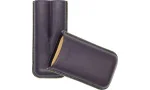 Estojo duplo de couro Jemar Edge Barniz 464/2 para charutos