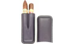 Estojo duplo de couro Jemar Edge Barniz 464/2 para charutos