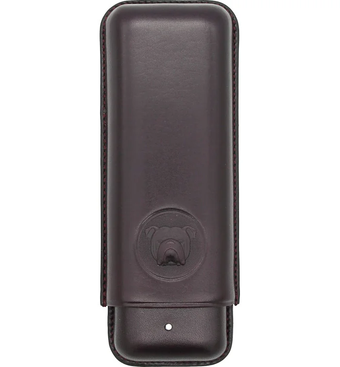 Bulldog by Dunhill Cigar Case Corona Extra Roxo 2