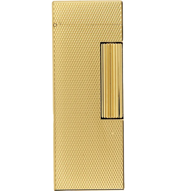 Isqueiro Dunhill Rollagas Barley Gold Plate