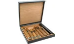 Humidor de viagem Bulldog by Dunhill 10 Preto
