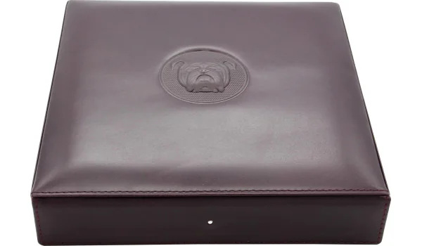 Humidor de viagem Bulldog da Dunhill 10 Roxo