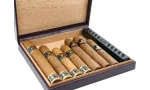 Humidor de viagem Bulldog da Dunhill 10 Roxo