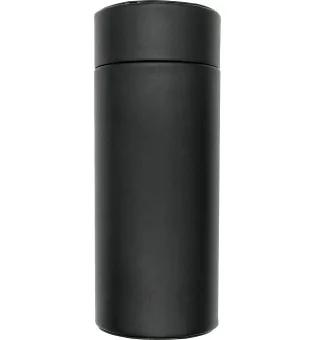 Bolsa de viagem para charutos de couro BigSmoke Tubo forrado com cedro incl. higrômetro