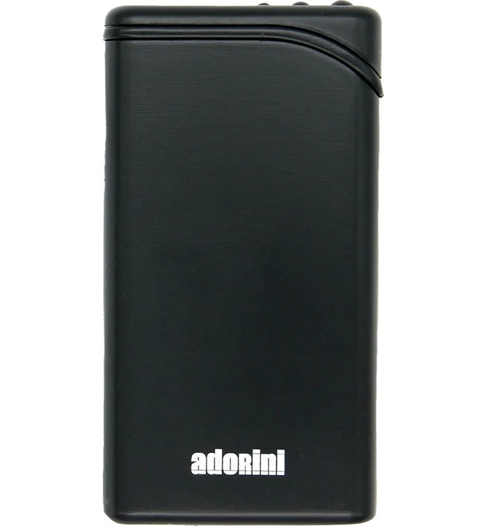 Isqueiro Adorini Slim Line  - Preto foto 2