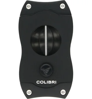 Cortador de charuto Colibri V-Cut - Preto