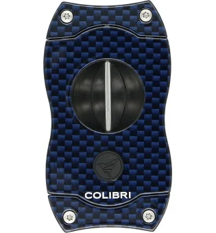 Cortador Colibri V-Cut Carbono azul