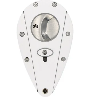 Cortador Xikar 1 com duas lâminas Xi1, prata