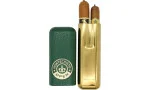 Estojo para charutos Montecristo Open em couro e metal, 2 charutos