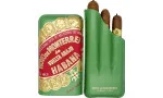 Estojo para charutos Hoyo de Monterrey em couro, 3 charutos