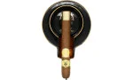 Cinzeiro H.Upmann individual preto e dourado