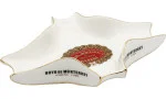 Cinzeiro Hoyo de Monterrey branco pequeno