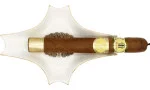 Cinzeiro Hoyo de Monterrey branco pequeno
