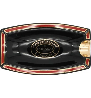 Cinzeiro Partagas preto individual