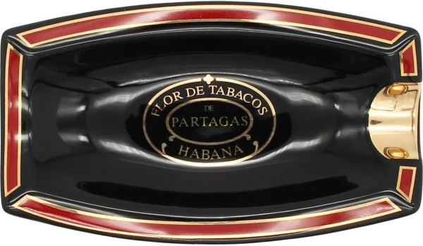 Cinzeiro Partagas preto individual