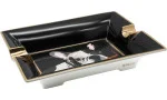 Siglo Ashtray Dog Black