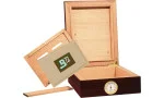 BigSmoke Humidor Mini Brown incl. pack Boveda 72%