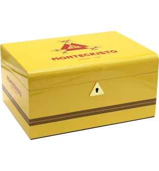 Umidor Montecristo Global Brand para 30-50 charutos