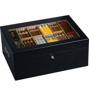 Habanos Gastronomia Humidor Silk Black