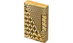 S.T. Dupont Ligne 2 Lighter Double Fire X Yellow Gold C16646