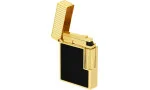 S.T. Dupont Ligne 1 Isqueiro Verniz preto Ouro amarelo C14120