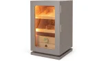 adorini Humidor Lumina Grande Deluxe cinza-claro